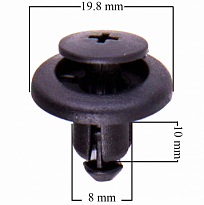 Клипса SKYWAY SUBARU BRZ/EXIGA/FORESTER 026 (25шт)